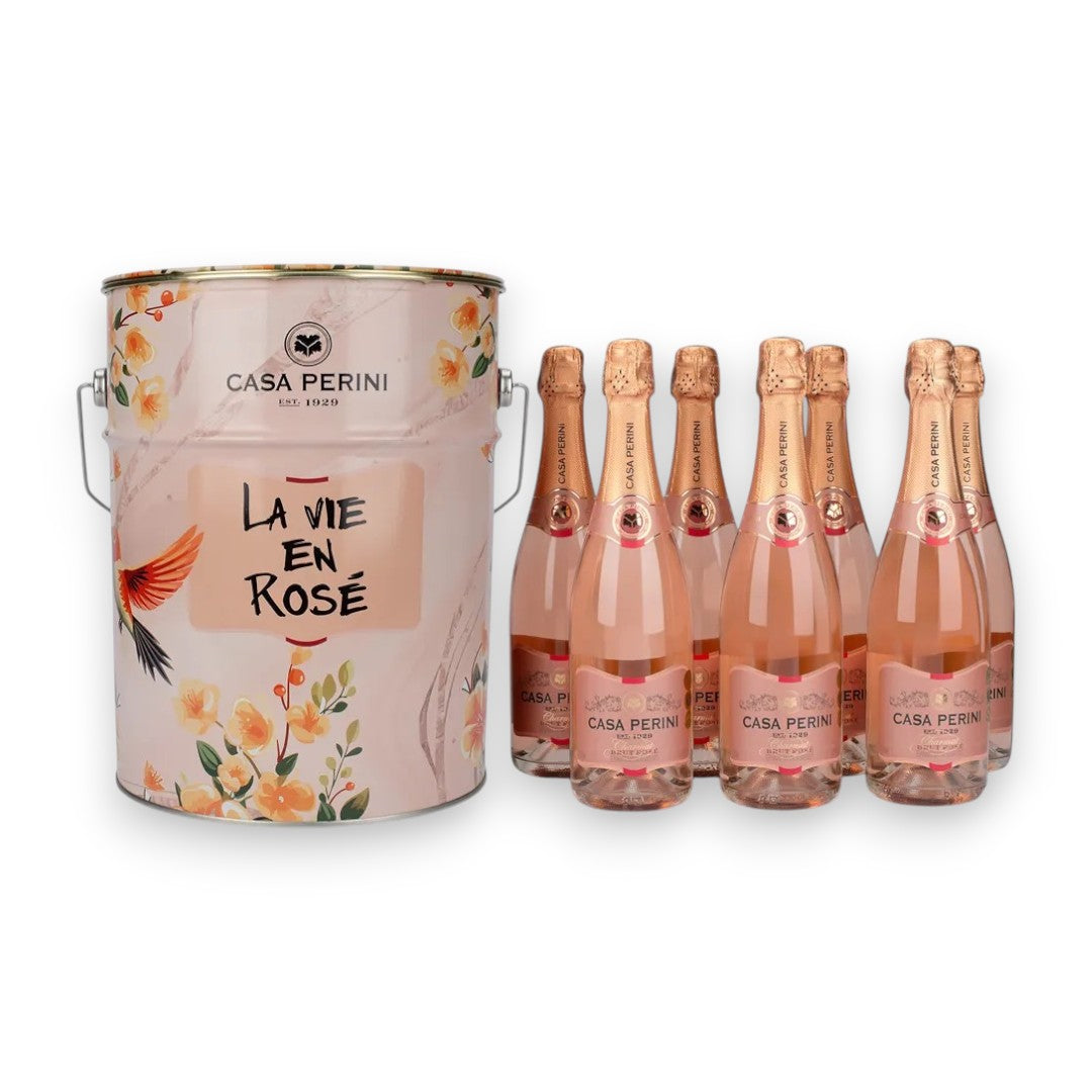 Balde Espumantes Casa Perini Brut Rosé 7 Unidades
