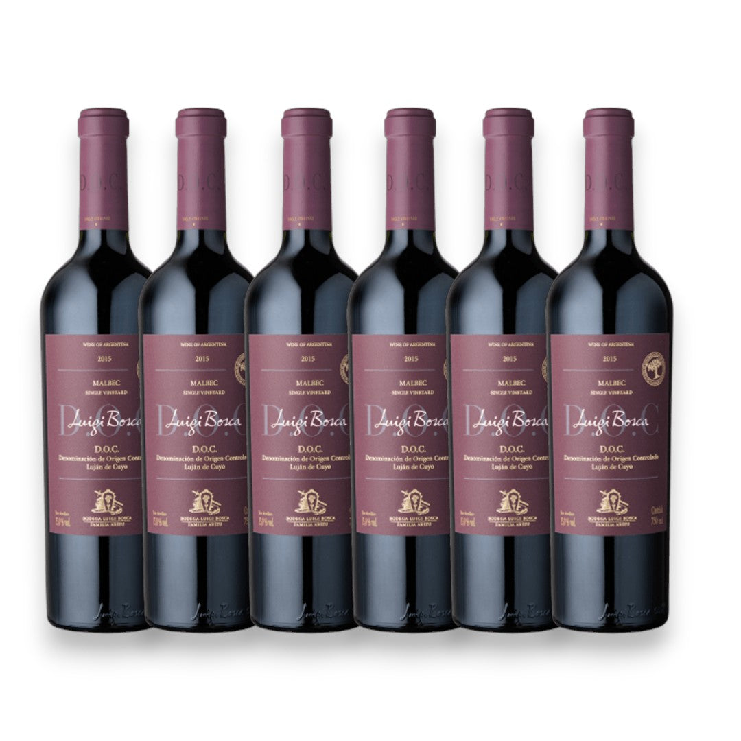 Kit 6 Luigi Bosca DOC Malbec
